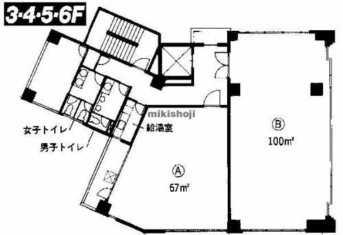 Ｆ・Ｉ・Ｃ鵠沼ビル 平面1