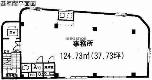 オセアン第２ビル 平面1