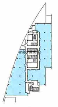 クロスゲートビル 平面1