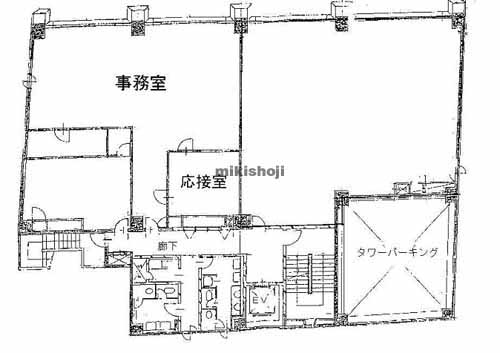 勝俣組ビル 平面1
