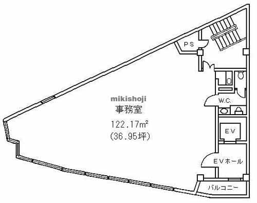 アスカ２ビル 平面1