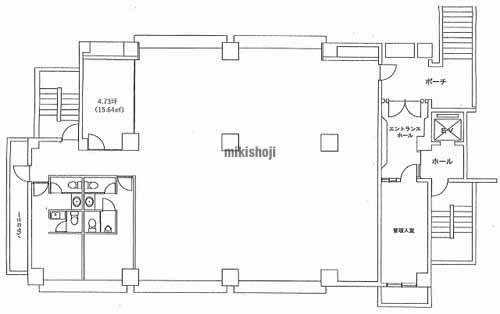 インテック小杉コーポビル 平面1
