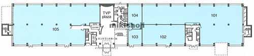 ＴＶＰビルディング 平面1