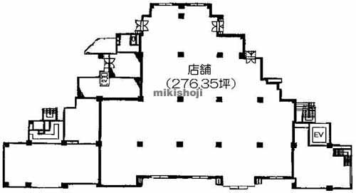 クレッセント横濱仲町台ビル 平面1