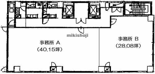 リバサイドビル 平面1