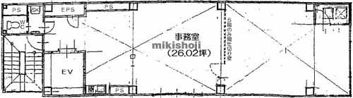 加瀬ビル１５４ 平面1
