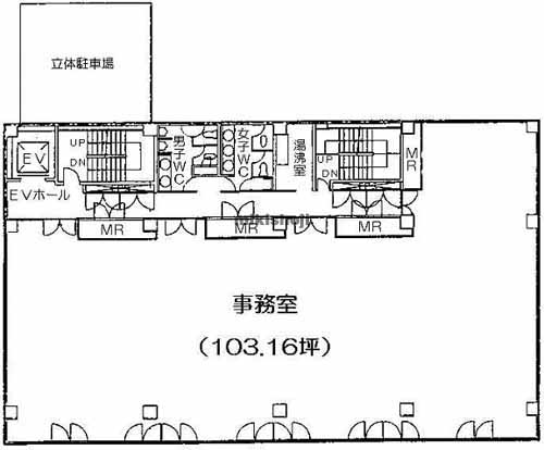 ニッセイ大船ビル 平面1