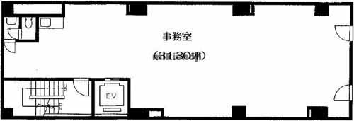 ＫＯＷＡ川崎駅前ビル 平面1