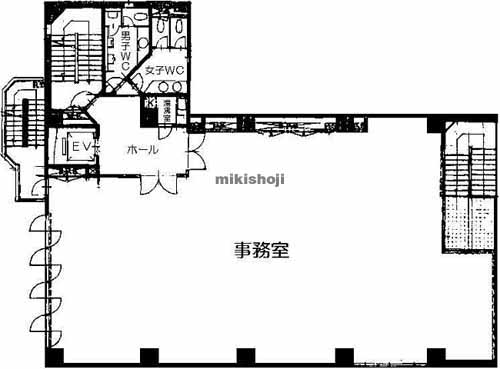 アサヒヤマトビル 平面1