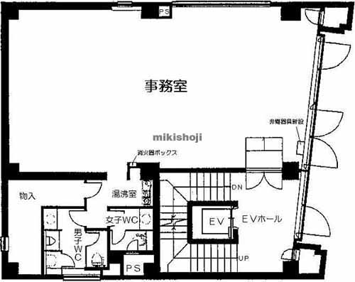 銀の塔ビル 平面1