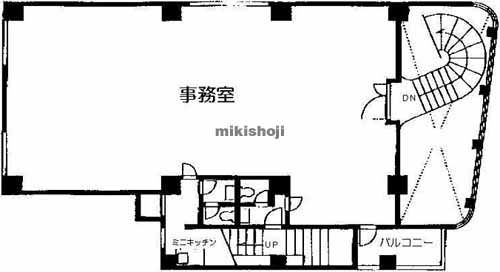 原宿栗田ビル 平面1