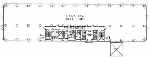 明治安田生命川崎日進町ビル 平面1