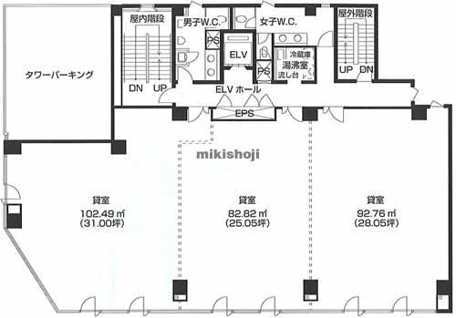朝日生命上大岡ビル 平面1