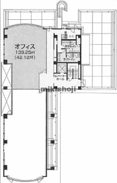 リーフ美しが丘ビル 平面1