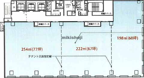 ＬＩＶＭＯライジングビル 平面1