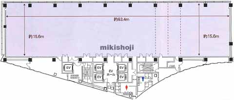 ヒューリックみなとみらいビル 平面1