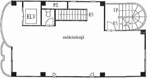 野上屋ビル 平面1