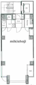 Ｌｂ　ＣＲＯＳＳ馬車道Ｂｌｄ. 平面1