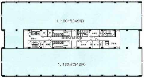 港北住倉ビルディング 平面1