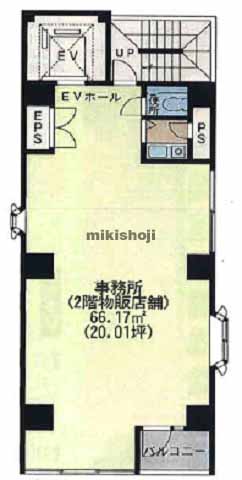 馬車道Ｒ・Ａビル 平面1