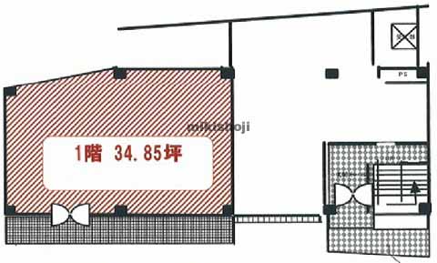 二俣川ＤＳビル 平面1