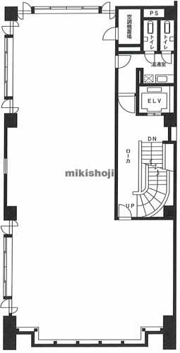 尊昌ビル 平面1