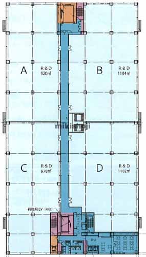 澁澤ＡＢＣビルディング１号館 平面1