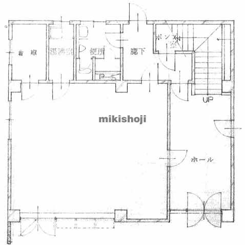 朝日生命相模大野営業所ビル 平面1
