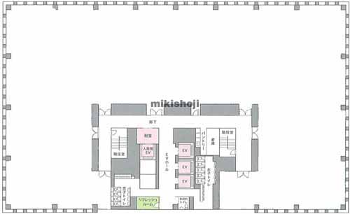 ＶｉＮＡ　ＧＡＲＤＥＮＳ　ＯＦＦＩＣＥ 平面1