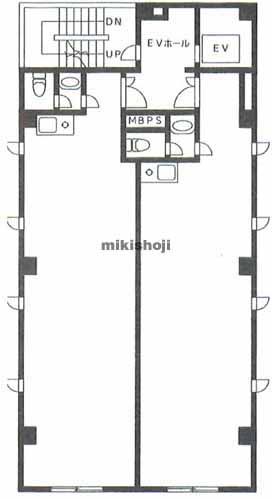 シャトルセンター南ビル 平面1