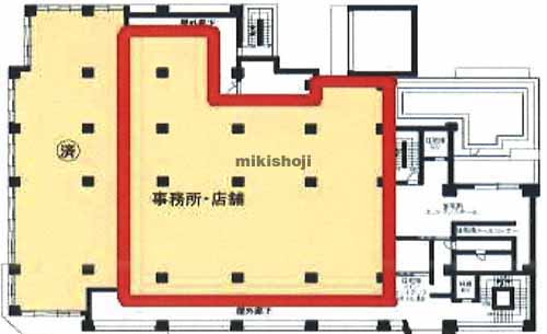 トワイシア横濱磯子ビル 平面1
