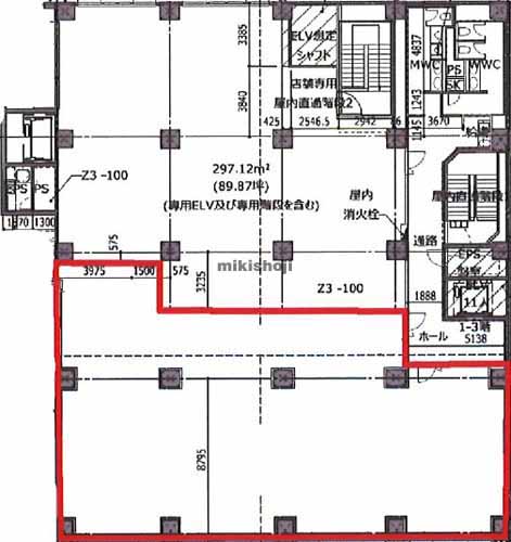 アドベル明石町 平面1