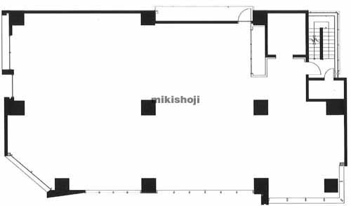 柳下ビルヂング 平面1