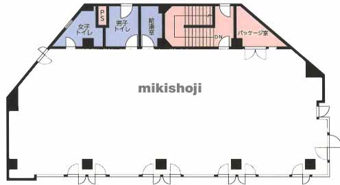 宝永中原ビル 平面1