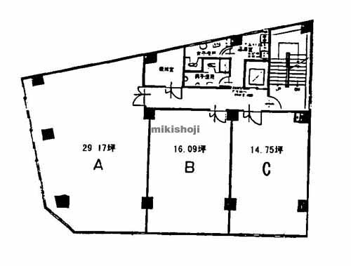 第二千福ビル 平面1