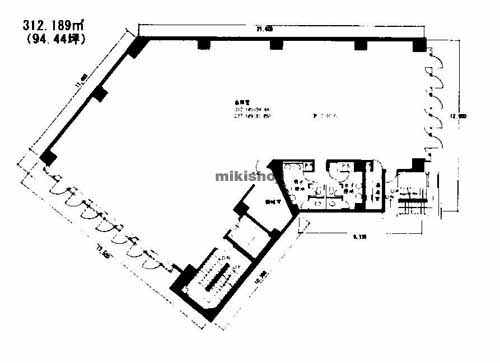 竹生ビル本館 平面1