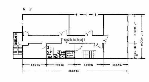 ユニモール桜ビル 平面1