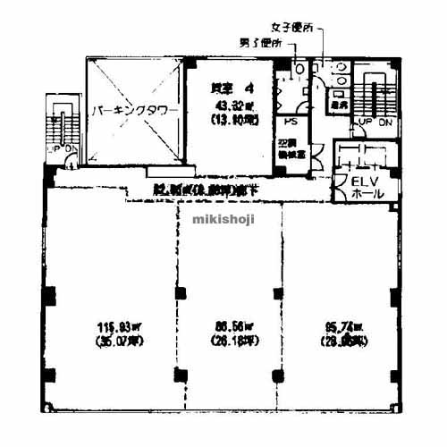 名駅永田ビル 平面1