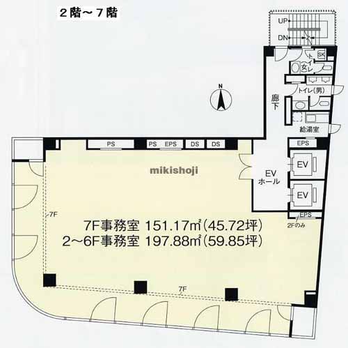 第二原ビルディング 平面1