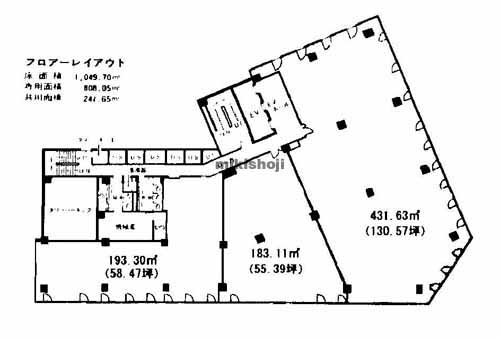 桑山ビル 平面1
