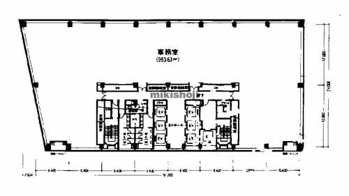 桜通豊田ビル 平面1