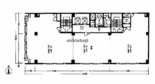 名古屋有楽ビル 平面1