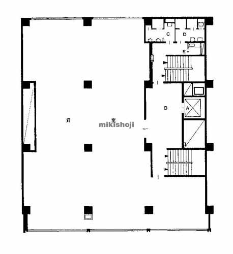 名古屋第一ビル・アネックス 平面1