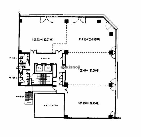 伏見大島ビル 平面1