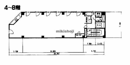 ユース栄宮地ビル 平面1