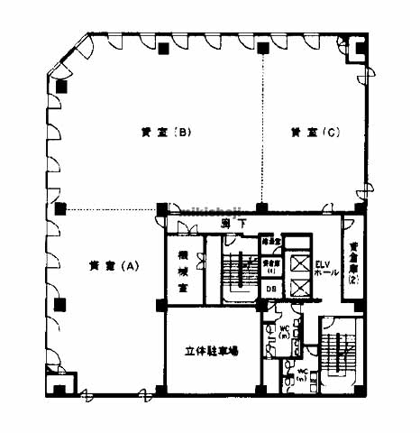 広小路栄ビルディング 平面1