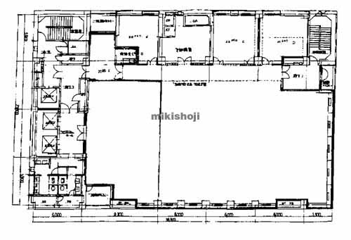 電気文化会館 平面1