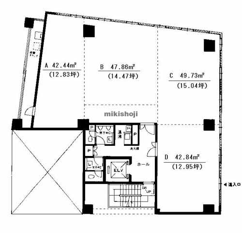 一光大須ビル 平面1