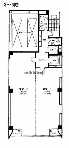 綿常第５ビル 平面1