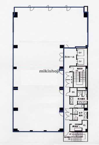 名古屋三蔵ビル 平面1